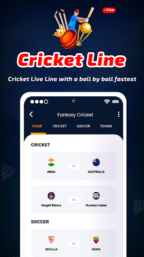 Screenshot Fastest Cricket Live Line-IPL