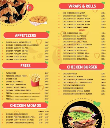 LazeezSoTastee menu 