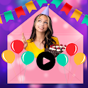 Video invitation maker icon