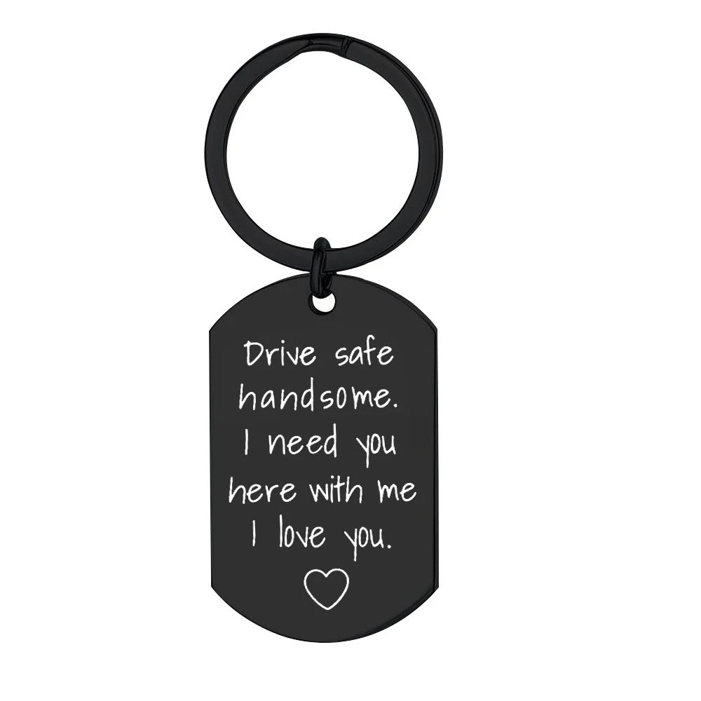 Title 2, Stainless Steel Key Ring Small Gift, perfect fo...