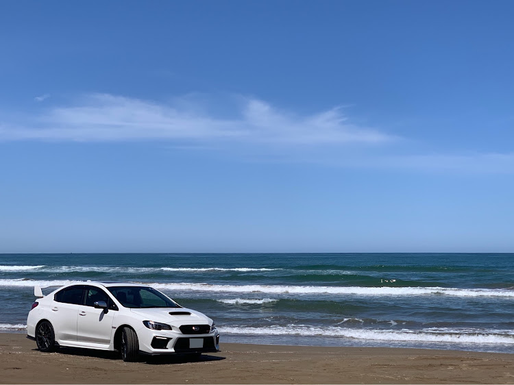 WRX STIの千里浜なぎさドライブウェイに関するカスタム事例の投稿画像1枚目