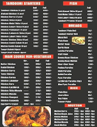 Lal Mirchi menu 3