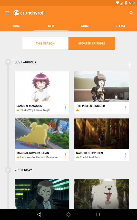 Crunchyroll - Everything Anime - Android Apps on Google Play