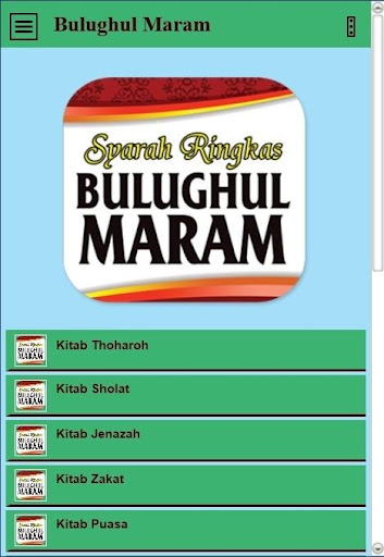 Kitab Bulughul Maram Indonesia