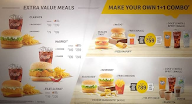 McDonald's menu 1