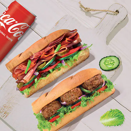 Any 2 Veg/Non-Veg Subs + Coke (Save Upto Rs200)