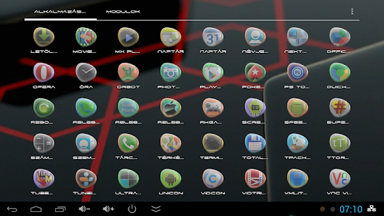 Glossy Icon Apex Nova Theme