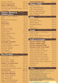 Nashik Coffee House menu 2