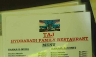 Taj Hyderabadi Hotel menu 6