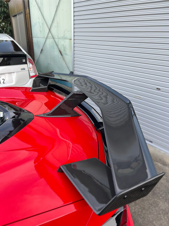コルベット クーペのコルベットC8・どデカいウィング・AGM・カスタム・シボレーに関するカスタム事例の投稿画像3枚目