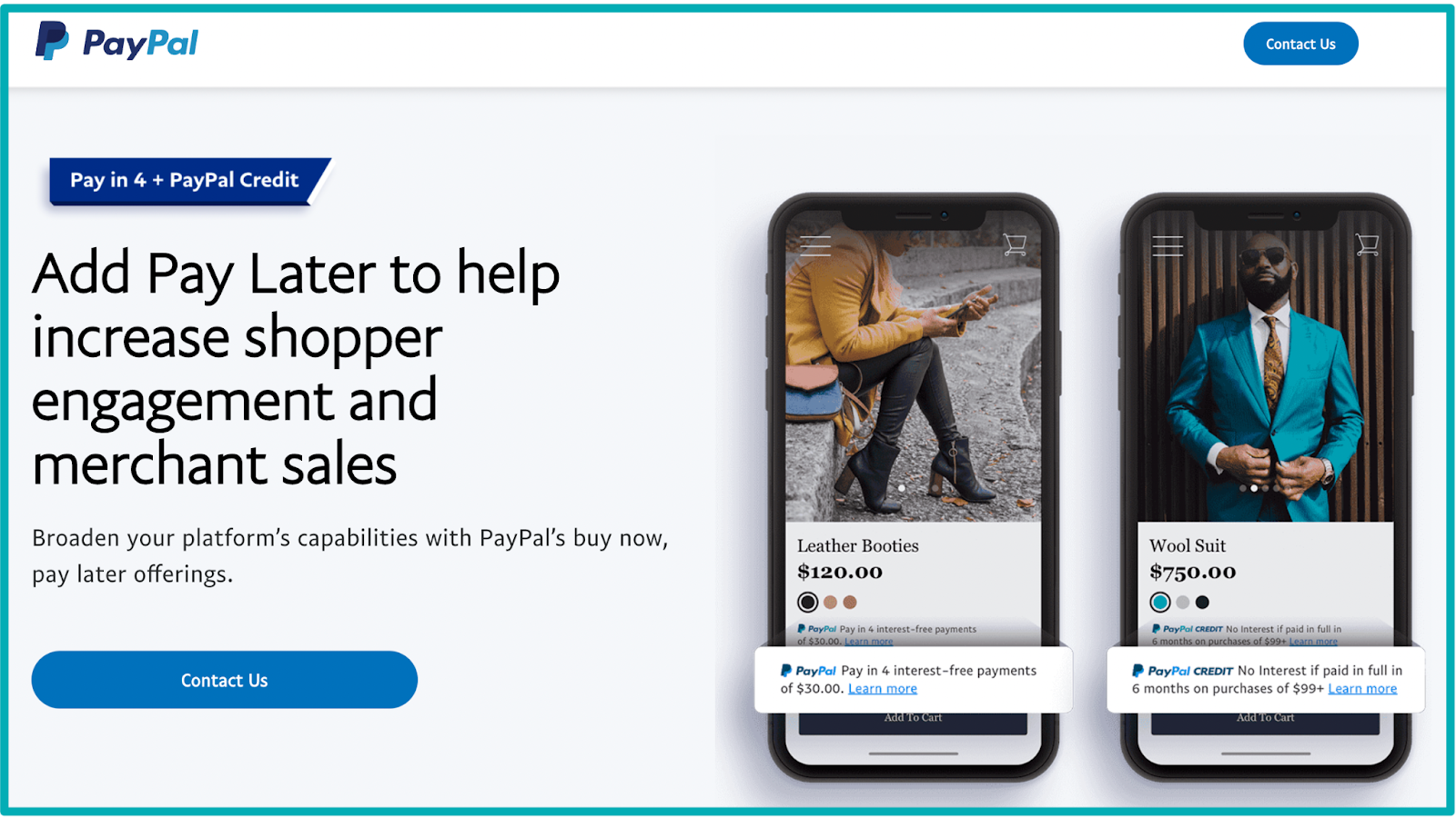 PayPal Pay in 4 Shopify