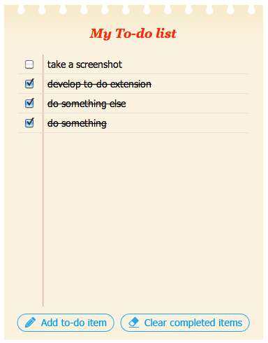 Tasks To-Do