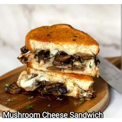 Mushroom Cheese Sandwich