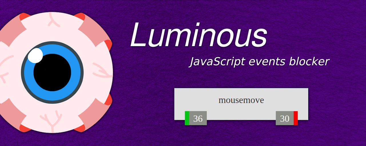 Luminous: JavaScript events blocker Preview image 2