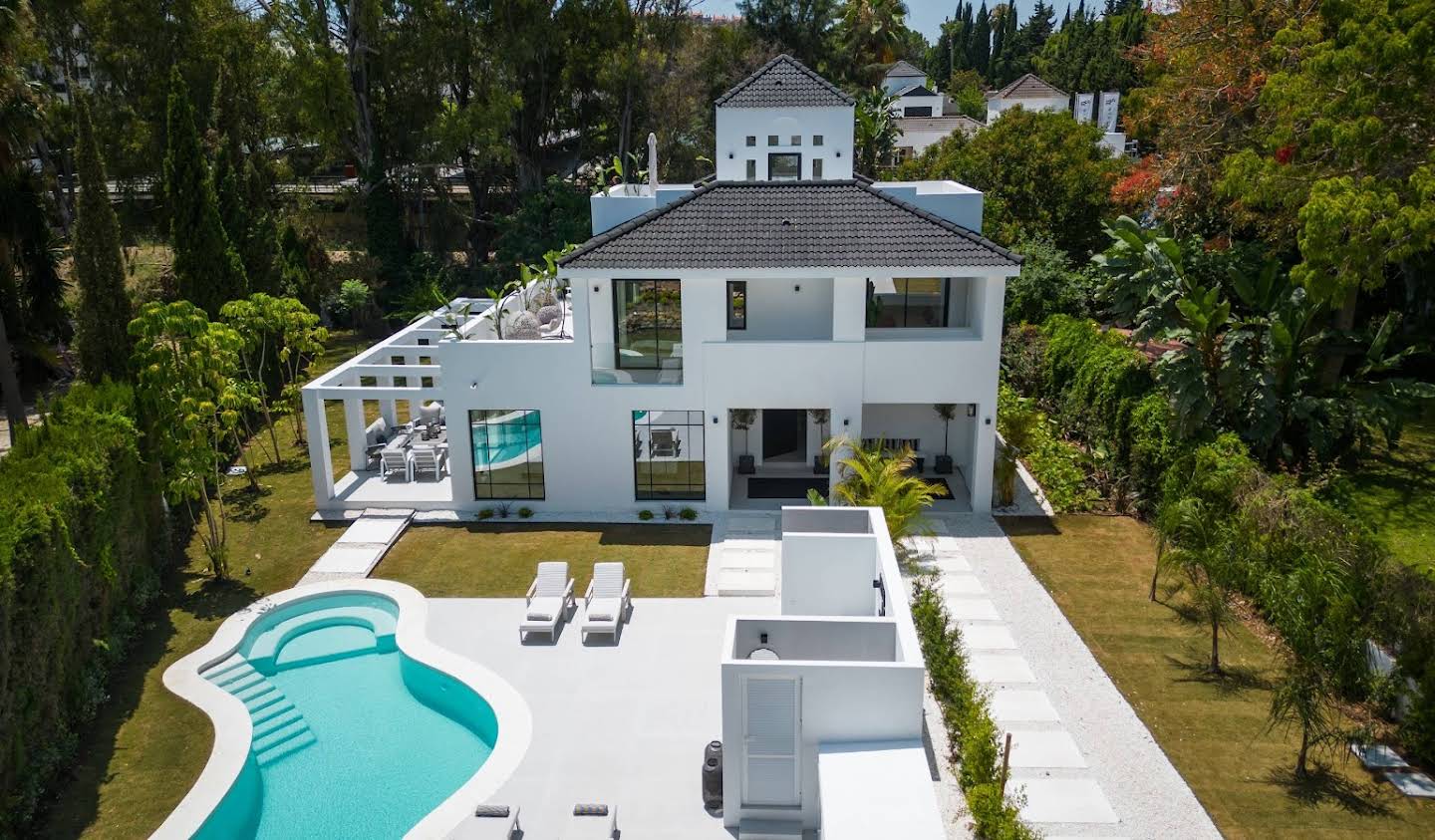 Villa avec piscine et terrasse Marbella