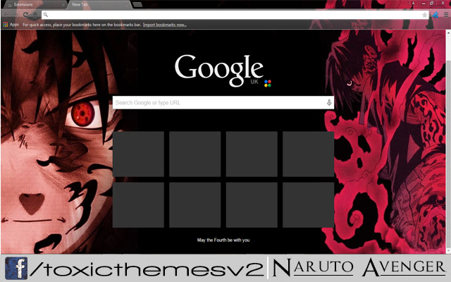 Naruto Avenger chrome extension