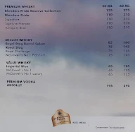 Cheers menu 3