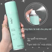 Xịt Gội Khô Giữ Tóc Bồng Bềnh Suốt 8 Tiếng, Không Dầu Bết Dính, Sạch Thơm Ngày Dài 350Ml