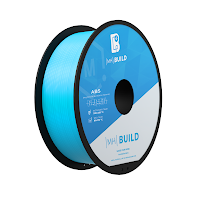 Light Blue MH Build Series ABS Filament - 1.75mm (1kg)