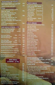 Shree Bhagatram menu 2