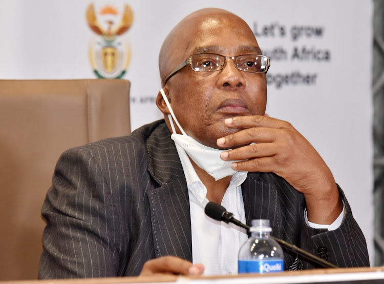 Home affairs minister Aaron Motsoaledi is filing papers to join in Dr Nandipha Magudumana's case to challenge her saying her deportation was illegal and that she was abducted. File photo.