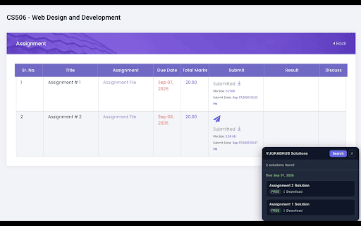 VUGRADHUB Toolkit - VU LMS Study Companion, Quiz & Free Assignments screenshot 3