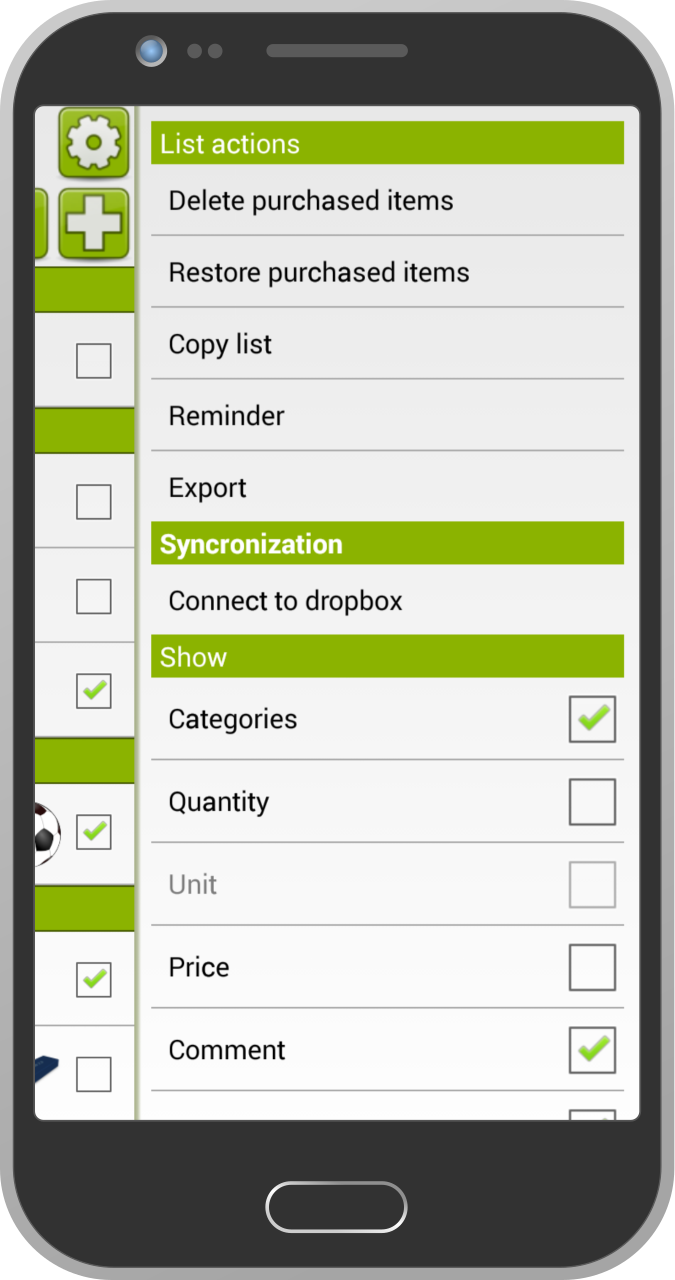My Luggage Checklist Screen 3