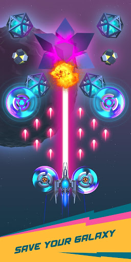 Code Triche Dust Settle 3D - Jeu d'arcade de tir spatial APK MOD 5
