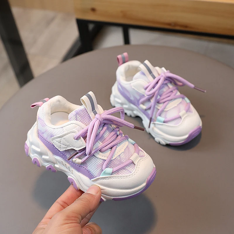 Kinder Dad Schuhe Mesh Casual Running – Atmungsaktiv und bequem für aktive Kinder. Perfekt für Alltag und Sport. Leichte Sneaker.