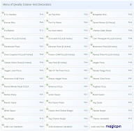 Qwality Caterer And Decorators menu 5