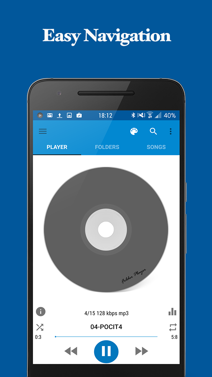 Папки плеера приложения. Ez folder Player ad for Android. Android Music Player folders. Плеер по папкам для андроид.