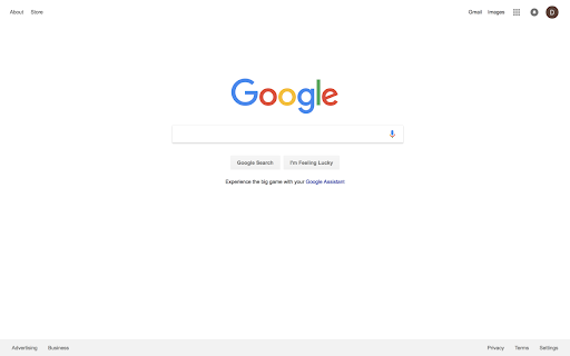 Clean Up Google Homepage