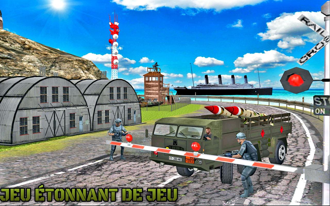 Android application Drive Army Base Coach Truck screenshort