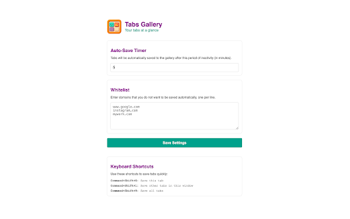 Tabs Gallery screenshot 3