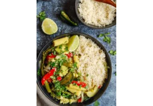 Veg Thai Green Curry Bowl