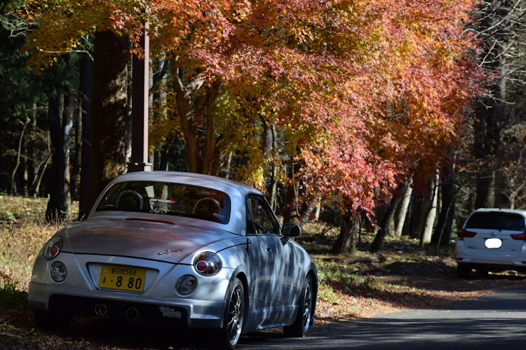 コペンの一眼レフ・榛名湖・赤城大沼・紅葉と愛車に関するカスタム事例の投稿画像3枚目