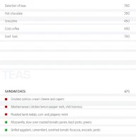 Longitude - Le Meridien menu 5