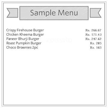 Cloud Nine menu 