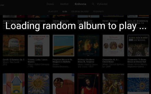 YTMusic random album