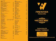 Firewater  Kitchen & Bar menu 8