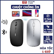 Chuột Bluetooth Không Dây Chống Ồn Cho Laptop Máy Tính Bảng Điện Thoại Chuột Bluetooth M2B Sử Dụng Pin Sạc Chống Mỏi Tay