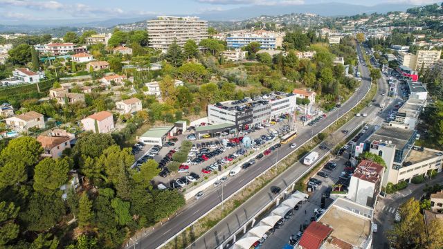 This showroom in Cannes, southern France is owned by Schroder European real estate investment trust. Picture: SUPPLIED