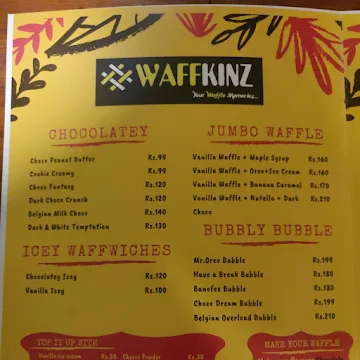 Waffkinz menu 
