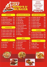 Hot Momo's And Burger menu 1