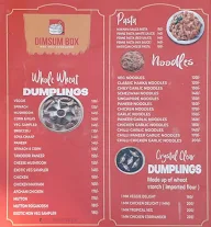 Dimsum Box menu 3