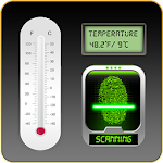 Cover Image of ダウンロード Fever Check Thermometer Prank 3.0 APK