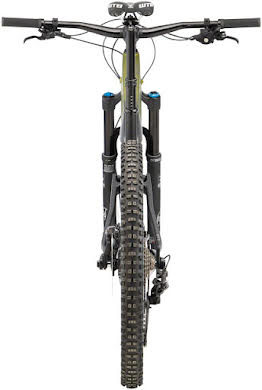 Salsa Rustler Carbon XT Bike - 27.5" - Carbon - Green/Raw Fade - Small alternate image 0