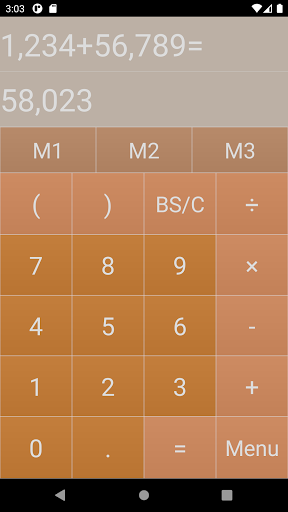 Screenshot Repeat Memory Calculator