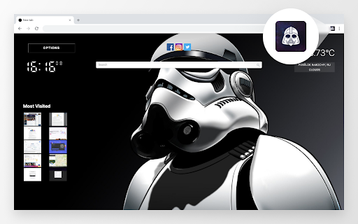 Star Wars Newtab Theme