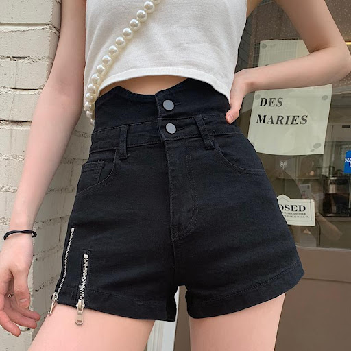 Title 9, Womens Style Black Design Denim Shorts offer a...